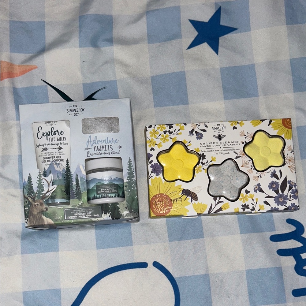 Simple Joy Cedarwood & Sage Bath Set & Shower Steamers